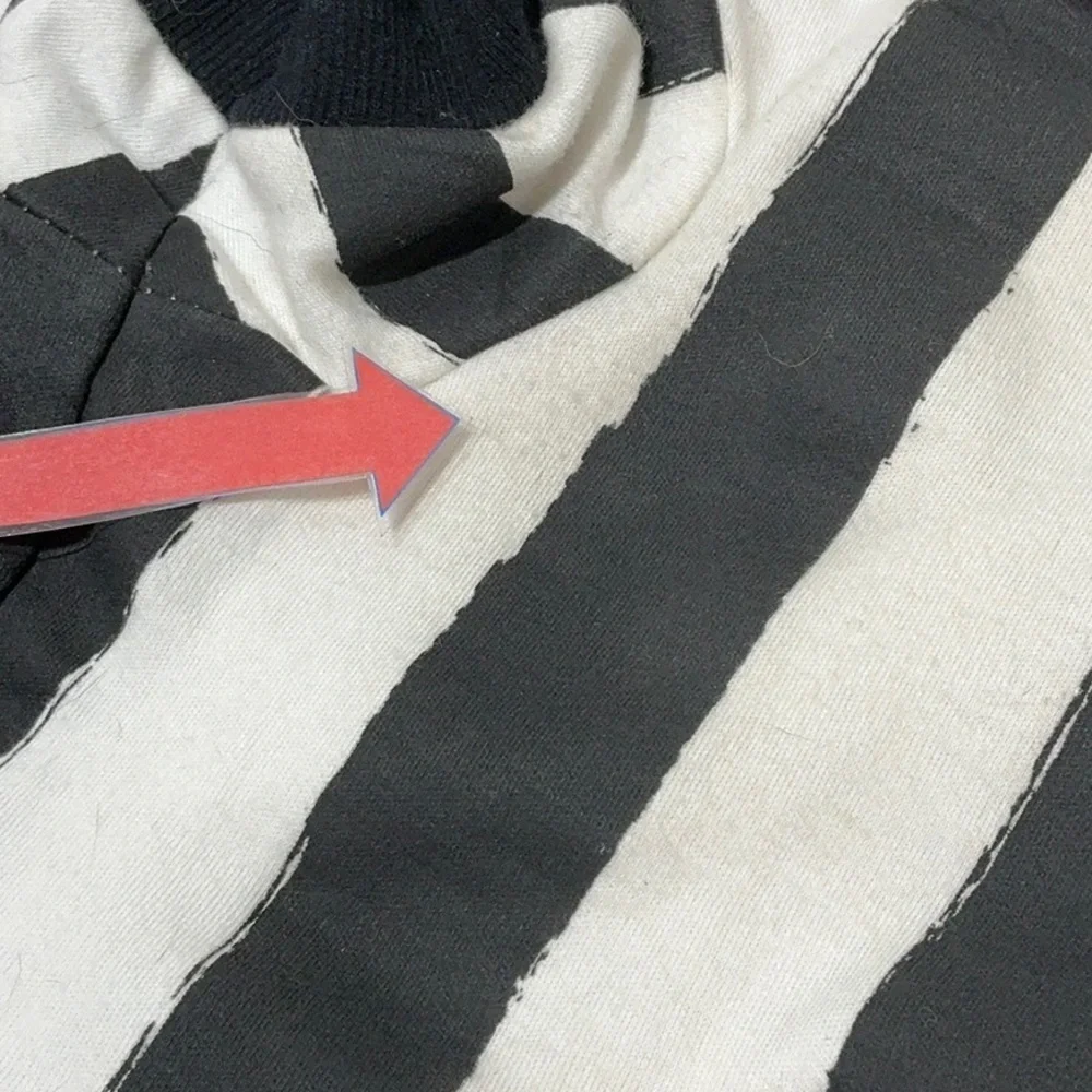Rufferee Black and White Dog Costume